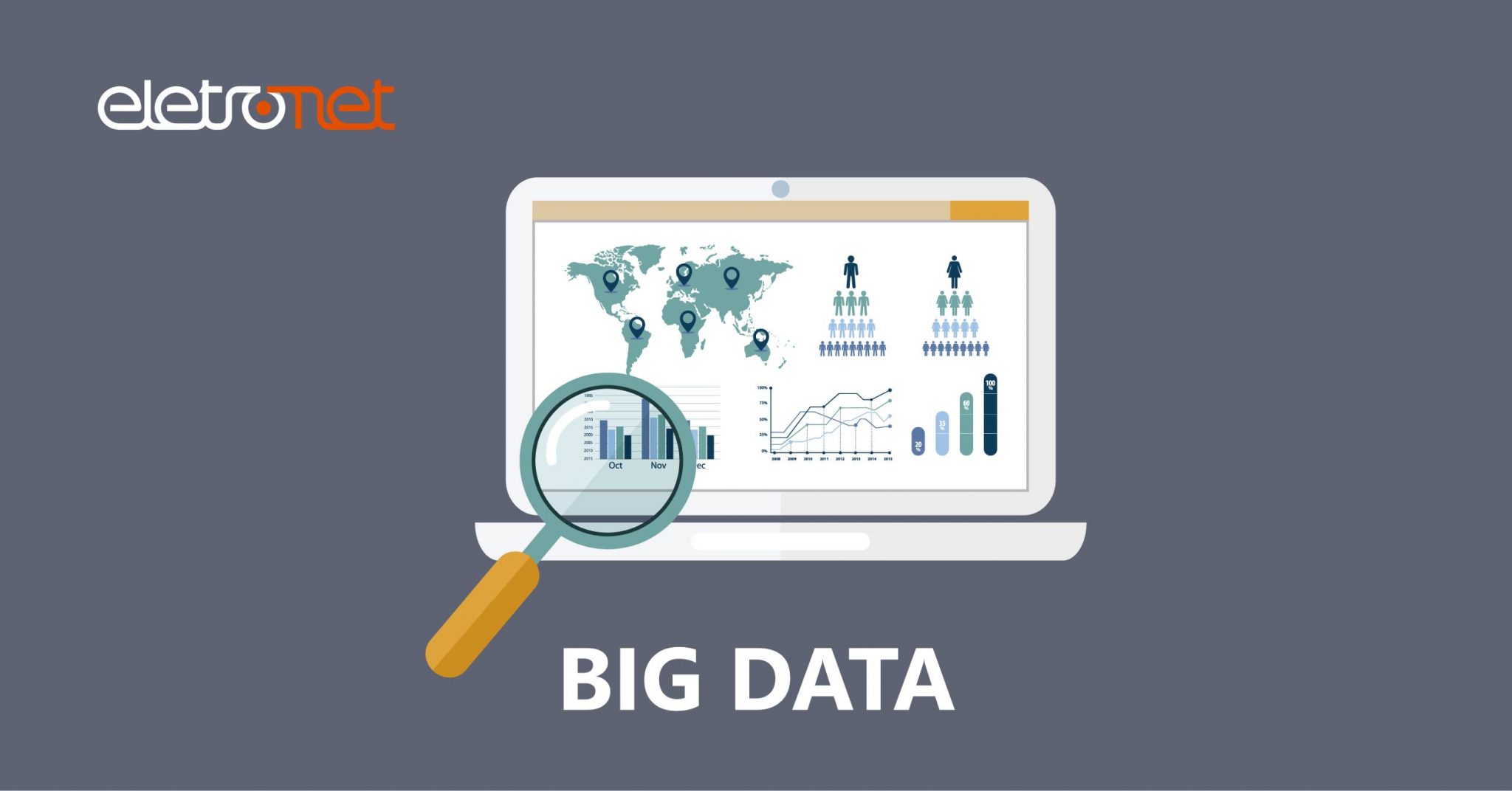 Imagem ilustrando o Big Data