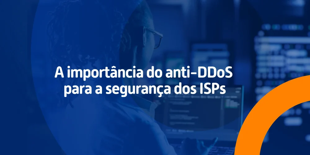 Profissional monitorando sistemas em tempo real para proteção contra ataques DDoS em provedores de internet