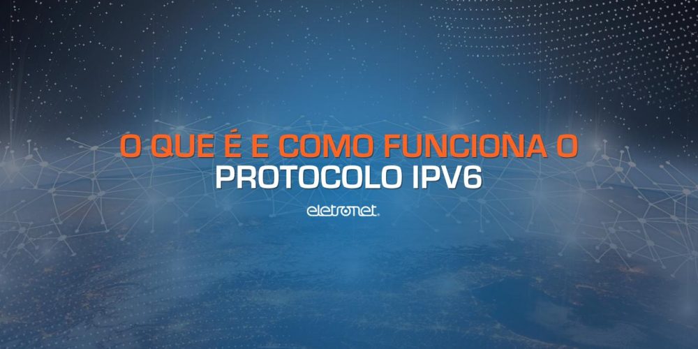 Imagem ilustrando a conexão de internet ipv6
